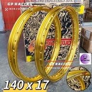 Alloy rim 140 X 17 GOLD Lamborg ALLOY RIM THAILAND ALOI SIAM "GP RACING"