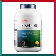 GNC - 野生深海魚油丸360粒超值裝天然檸檬味 純淨驗證有效過濾重金屬二噁英 平行進口 (參考效期:05/2025*)
