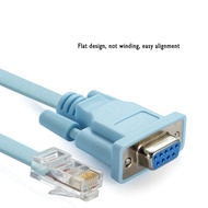 3X RJ45 Network Cable Serial Cable Rj45 to DB9 and RS232 to USB (2 in 1) CAT5 Ethernet Adapter LAN C