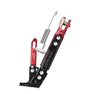 Life Design Johnson. 14 Honda Monkey Gorilla Height Adjustment Side Stand with 6 Levels of Adjustment Function (Red)