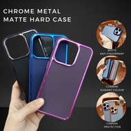 OPPO A17,A17K,A16,A15 CHROME METAL PRO MATTE CASING