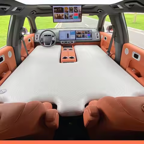 Car Inflatable Mattress for LI AUTO L9 Foldable Portable External Inflation Pump Car Inflatable Matt