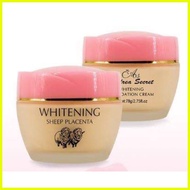 ♞Andrea Secret Whitening Sheep Placenta Foundation Cream 70g Natural Ivory