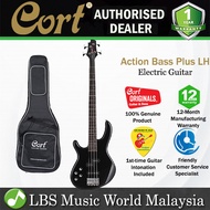 Cort Action Bass Plus LH 4 String Double Cutaway Bolt On Poplar Left Handed Electric Bass Guitar