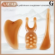 AACAR Mặt nâng guasha nhựa cạo massage mặt scraper công cụ mắt spa massage tấm giảm bọng mũi nâng mũ