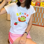Bruno tee Snail Print T-Shirt
