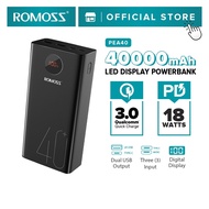 ROMOSS PEA40 Zeus 40000mAh QC3.0 18w Fast Charing High Capacity Powerbank portable battery