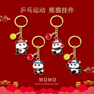 Sports Chengdu Cute Object Pendant Key Ring Gift Panda Commemorative Bag Travel Accessories Keychain