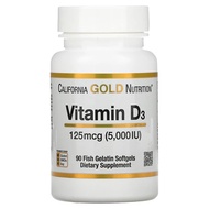 Vitamin D3 125 mcg (5,000 IU) 90 Tablets Of California Gold Nutrition - iHerb Vietnam