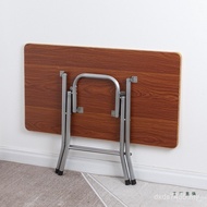 Small Small Folding Table Eating Household Low Rental Room Simple Dining Table Folding Dining Table 