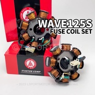 HONDA WAVE125-S STARTER COIL ASSY 0 FUSE SET MAGNET FIELD COIL STARTOR COIL W125S WAVE 125 S WAVE125