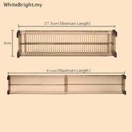 # WBMY #  2Pcs Adjustable Drawer Divider Organiser DIY Room Kitchen Storage Separators  .