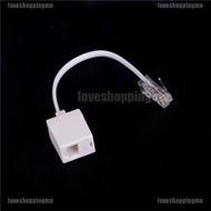 RJ11 6P4C Female To Ethernet RJ45 8P8C Male F/M Adapter Converter Cable