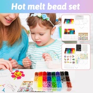 Fuse Beads Kit Fun Fuse Beads Craft Kit Colorful Melting Beads Kit Safe Fuse Beads Bulk Kit for Kids