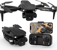 Toladrone Foldable Mini Drone with 4K Camera, TD12PRO Brushless Motor Drones for Beginners, Level 3 