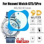 Easy Install Tempered Glass Film For Huawei Watch GT 5 Pro 46mm 42mm With Alignment Tool For Huawei 
