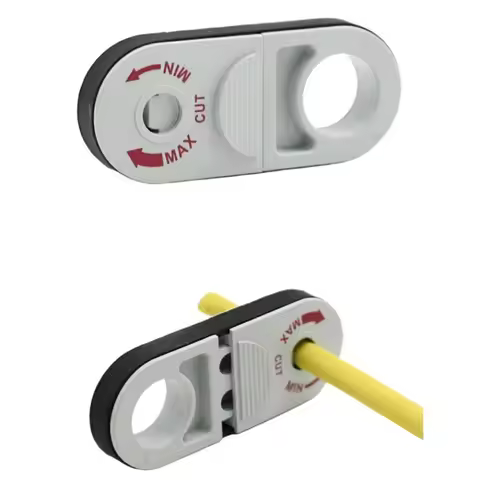 Universal Pocket Size Coaxial Cable Stripper Networking Fast Wire Stripping Tool Professional Coaxia