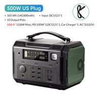 ORICO 500W Portable Power Station Pure Sine Wave AC 220V Output PD100W Charging Solar Panel Recharge