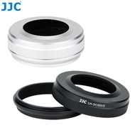JJC Metal Lens Hood with Filter Adapter Ring for Fuji Fujifilm X100VI X100V X100F X100 X100S X100T Camera Replace LH-X100 &amp; AR-X100