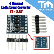 4 Channel Logic Level Converter Bi-directional Module 5V - 3.3V