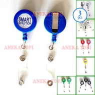ID Card Yoyo Smart Solution BCA Gantungan ID Card Holder Logo BCA Smart Solution - Aneka Topi / 3pcs