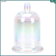 daicoltd Glass Candle Cup Holders Cheese Cloche Dome Dessert Display Centerpiece Mini Cupcakes Stand