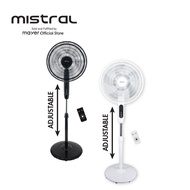 Mistral 16” DC Stand Fan with Remote MSF1610DR - Black / White