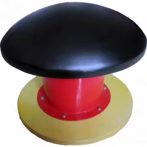 Gymnastics Equipment Adjustable Gymnastics Mushroom Pommel Trainer With Single Ring For Pommel Horse