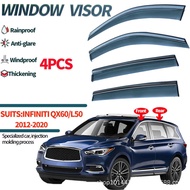 Suitable for INFINITI QX60 Rain Block INFINITI QX60 L50 2012+Window visor