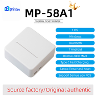 printer thermal bluetooth buat hp mesin print struk mini portabel printer baterai printer kasir 58M 
