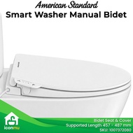 American Standard Seat & Cover Smart Washer Manual Bidet White Bidet Seat Option Eco Washer 10073720