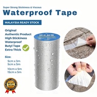 Waterproof  Aluminum foil tape butyl waterproof glue is suitable for roof repair leakage waterproof 