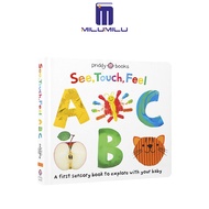 Milumilu แตะสัมผัสหนังสือภาษาอังกฤษต้นฉบับ ABC สมุดวาดภาพระบายสีสำหรับเด็กจดจำตัวอักษรสำหรับเด็ก