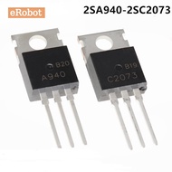 10Pcs Original 2SA940 2SC2073 Transistor A940 C2073 TO-220