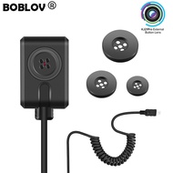 BOBLOV KJ21Pro กล้องปุ่ม เลนส์ภายนอกกล้องปุ่มขนาดเล็ก Button Camera External Lens Camera 720P Only