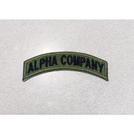 DIFFERENT MILITARY TABS(ALPHA,BRAVO,CHARLIE,DELTA)