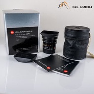 包裝齊全，超廣角鏡頭Leica Super-Elmar-M 18mm F/3.8 ASPH Lens Germany 11649 #11824