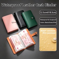 A6 Cash Savings Binder 100 Clear Pockets Budget Cash Envelope Organizer