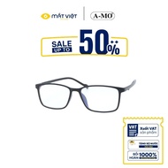A-MO PC2472 C2 Unisex Eyeglass Frames, Eyeglasses Frames, Fashionable Rectangular Frames, Vietnamese