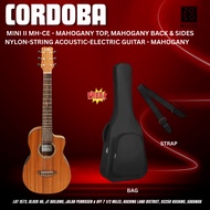 Cordoba Mini II MH-CE - Mahogany Top, Mahogany Back & Sides Nylon-string Acoustic-electric Guitar - 