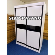 💥NEW ARRIVAL💥Almari Baju Sliding Door 4ft x 6ft Johor Melaka N9 dan Selangor Saja