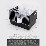 by4748bzbe490Portable bird transport cage out cage carrying parrot cage bird cage portable cage pillow cage tiger skin Peony