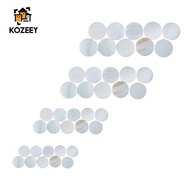 [KOZEEY] 10 Pieces Guitar Dots White Shell Inlay Dots for Guitar Ukulele Parts 3mm