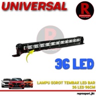 UNIVERSAL LED BAR SPOTLIGHT 36 LED 96CM