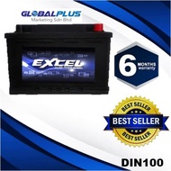 Excel MF DIN100 60038 Car Battery for Mercedes W208,W211,W221,W163,W164,W210, BMW E38,E60,E90,E92,X1,X3,X5, Audi Q7, R8