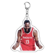 NBA star Comes picture acrylic keychain Schoolbag Hanging Accessories Boyfriends Girlfriends diy Bir