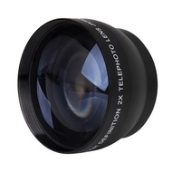 ♛♦◕ 52mm 2X Magnification Telephoto Lens for Nikon AF-S 18-55mm 55-200mm Lens Camera