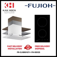 FUJIOH FR-CL1890 R/V 900MM CHIMNEY COOKER HOOD + FH-ID5125 INDUCTION HOB BUNDLE