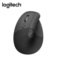 logitech Lift人體工學垂直滑鼠/ 石墨灰 (左手版)