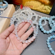 Moonstone bracelet 5A size 05 06 07mm for women with Water element - Metal element